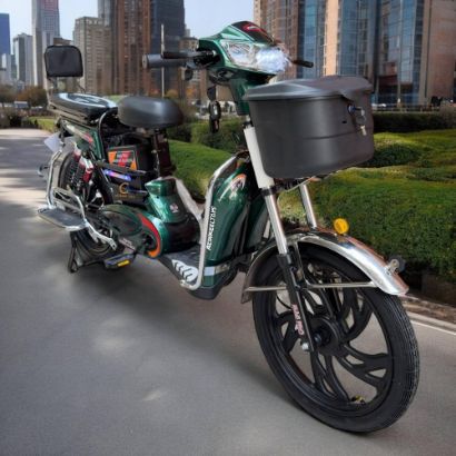 صورة دراجة كهربائية 60 فولت بمقعدين بكفرات مقاس 22